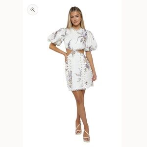 Zimmermann Jude Cut Out Mini Dress